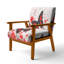 Chaise avec accoudoirs en velours Magiera-848677022-862026343