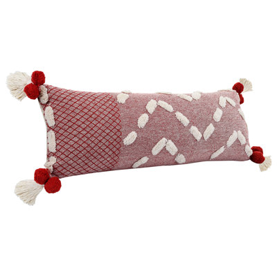 100% Cotton Lumbar Rectangular Pillow Cover