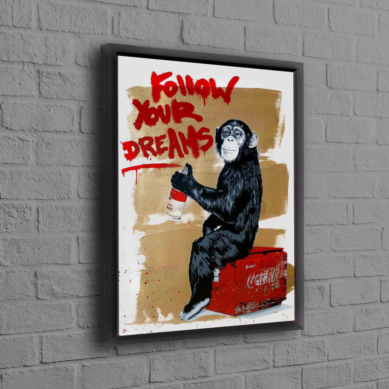 Print on Canvas, Black Floater Framed, 40 cm H x 60 cm W