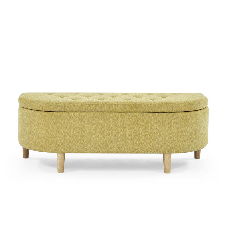Ednerd Foam Padding Upholstered Storage Bench