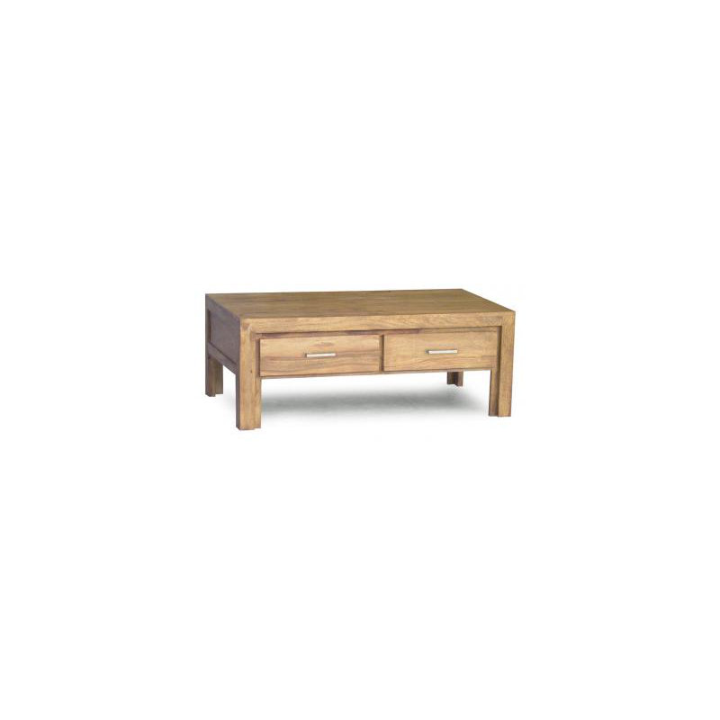 Granby Solid Wood Four Leg Coffee Table, Honey