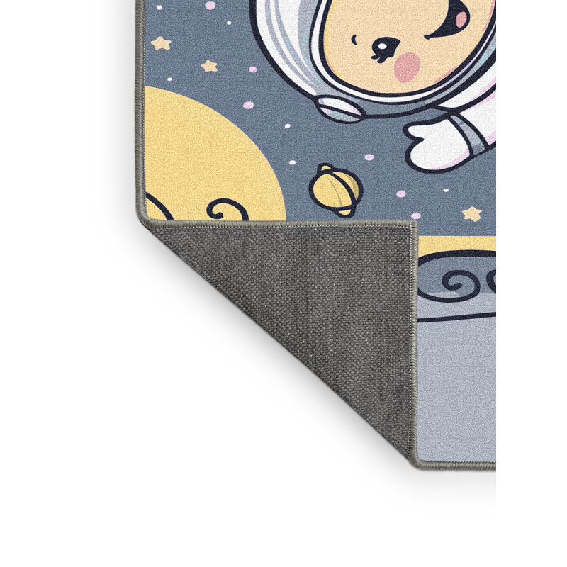 Tapis pour enfant Zoomie, Rectangle de 5 pi x 8 pi