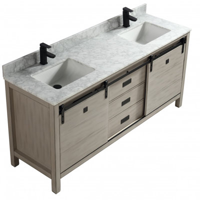 Base de meuble-lavabo double 71 po seulement