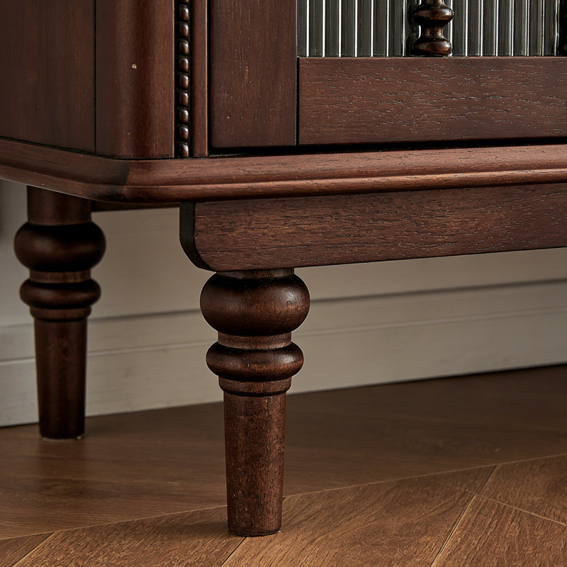 Buffet de rangement style crème français, Noyer