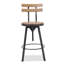 Tabouret pivotant à hauteur réglable Abbot