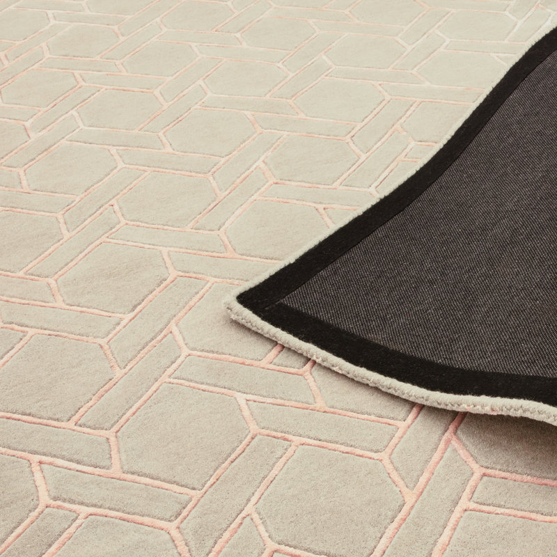 Geometric Hand Woven Area Rug, Rectangle 160 x 230cm