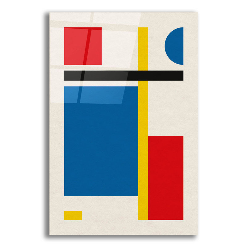 «Bauhaus 3 on plastique / acrylique» par Gary Williams, H 16 po x l 12 po x P 0,13 po