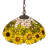 16" Wide Wild Sunflower Pendant