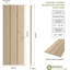 Volets rustiques en faux bois avec planche et n-lattes (par paire)-88965406-88965404-71284090