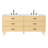 Boyle 72'' Double Bathroom Vanity with Quartz Top-1402904338