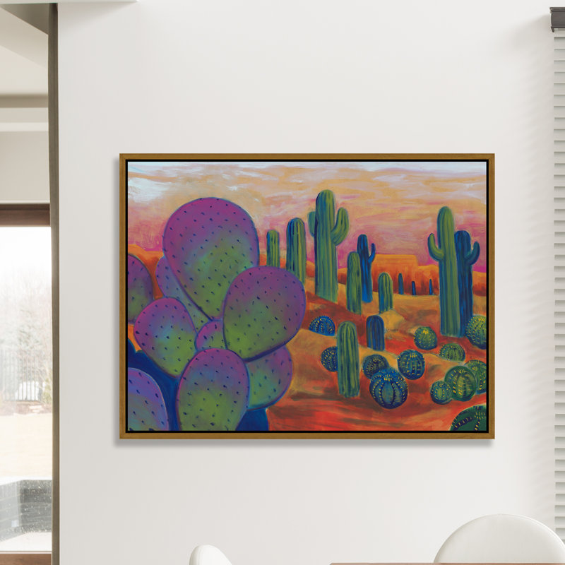 Desert Sonata III Painting by David Erickson
