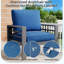 Aluminum Patio Furniture Set With Waterproof Cover