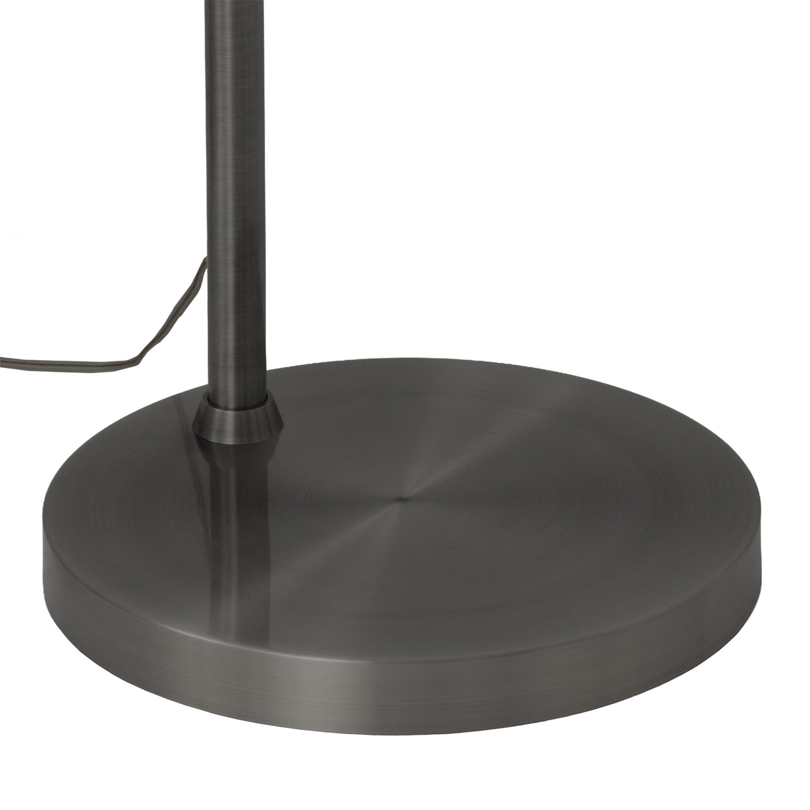 Mouton 92 " Dimmable Floor Lamp, Black Nickel Steel, Black Nickel