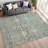 Machine Washable Indoor/Outdoor Chantille ACN2485 Global Rug-1060133338-1060133328