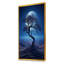Arbre bleu au clair de lune dans le désert II - art mural désert-1911965899-1945411656