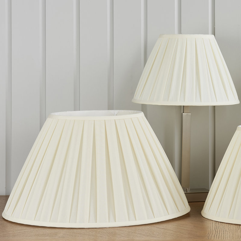 46cm Fabric Empire Lamp Shade, 27.5cm H x 46cm W x 46cm D