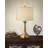 Metallic Drop 26" Satin Antique Brass Table Lamp