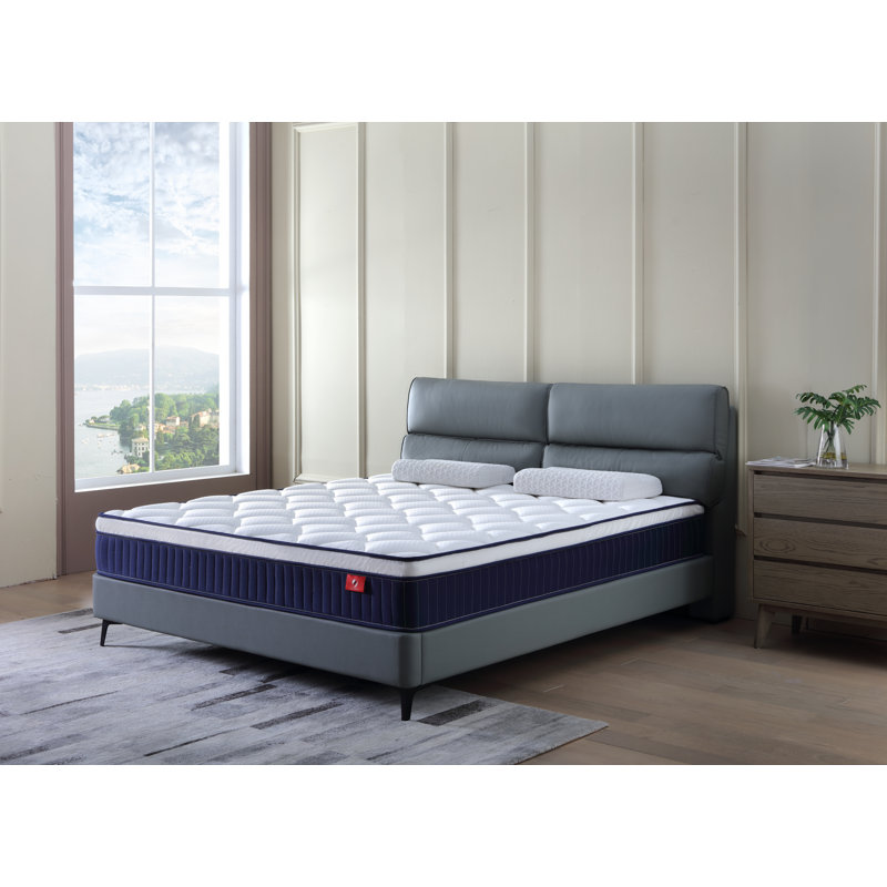 10" Medium Hybrid Mattress In A Box - Gel Memory Foam & Pocket Spring, Breathable Fabric, Certipur-US Certified, Twin/Full/Queen/King