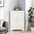 Adjustable Shelf White Corner Cabinet For Bathroom, Kitchen, Living Room, Bedroom - Freestanding Narrow 2-door Floor Storage With 2 Doors And For Room Captivating