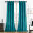 Abbie Home Velvet Noise Reducing Blackout Grommet Curtain Panels for Bedroom & Living Room-56305717-24286447