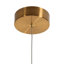 Luminaire suspendu simple en résine de métal à 1 lumière Boell