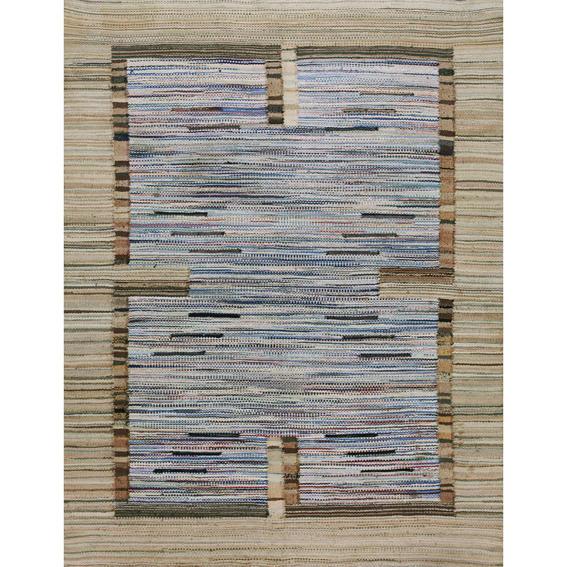 Tapis tissé à plat Antique Native American