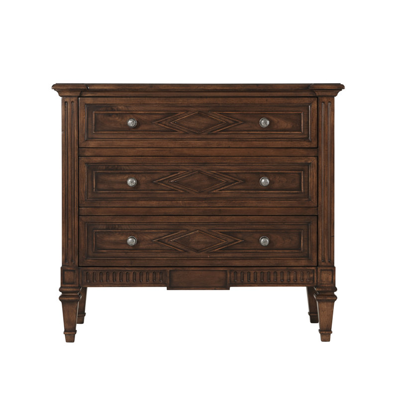 Tavel 36'' W Nightstand, Brown
