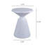 Tabouret de jardin et table d'appoint Modern Drum pour l'intérieur et l'extérieur
