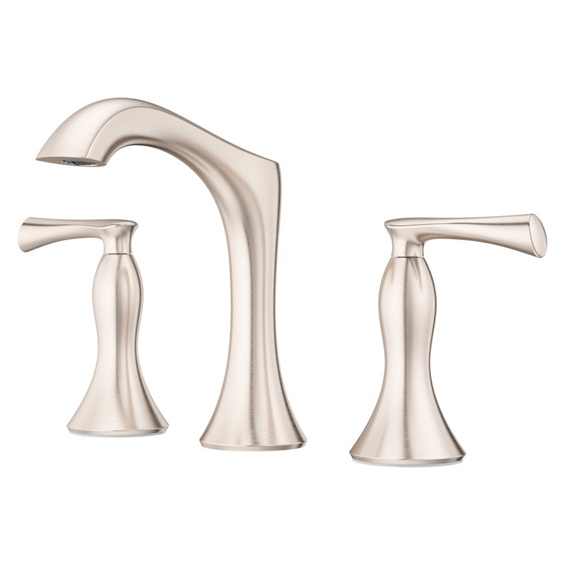 Rhen Widespread Lavatory Faucet in , Brushed Nickel