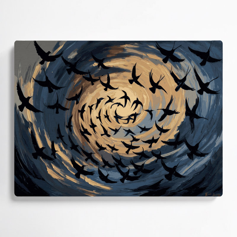 Oiseau commun en métal gris, H 11 po x l 14 po