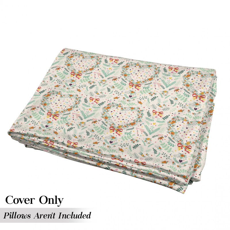 Housse de coussin d'extérieur à motif champêtre, H 2 po x l 36 po x P 88 po