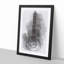 Neon Electric Guitar in Abstract - Framed Print-55727895-55727892