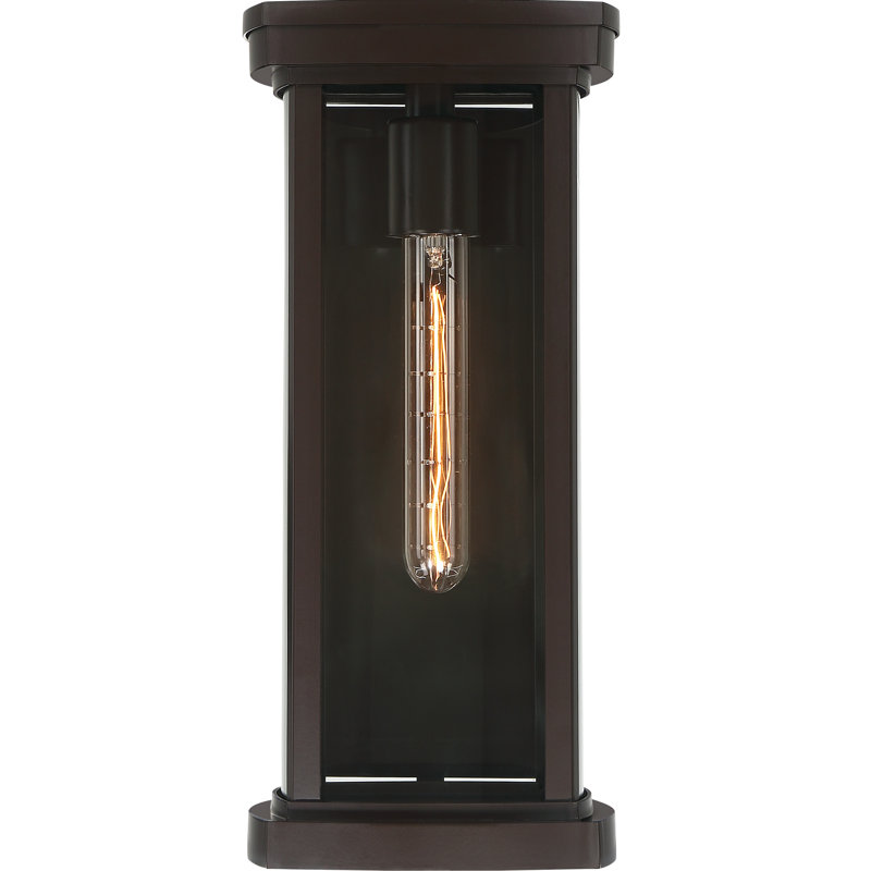 Lanterne murale d'extérieur Western, H 14,5 po x l 6,5 po x P 7,75 po