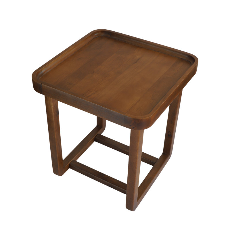 Table d'appoint Bryan, Brun