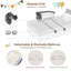 Lariviere Baby Bedside Crib with Mattress