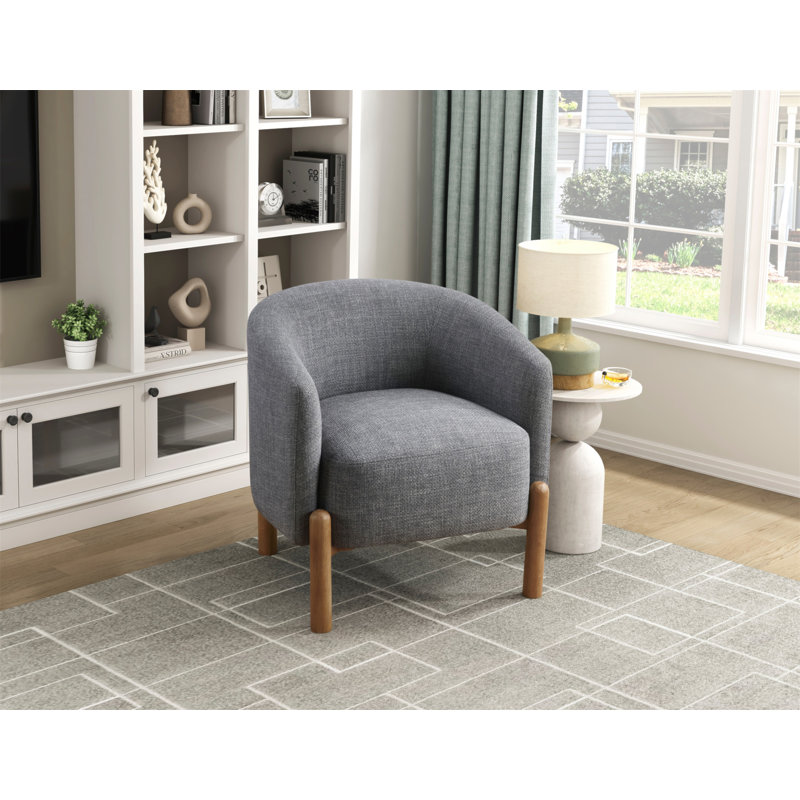 Chaise d'appoint Style Comfort Comfort, Gris