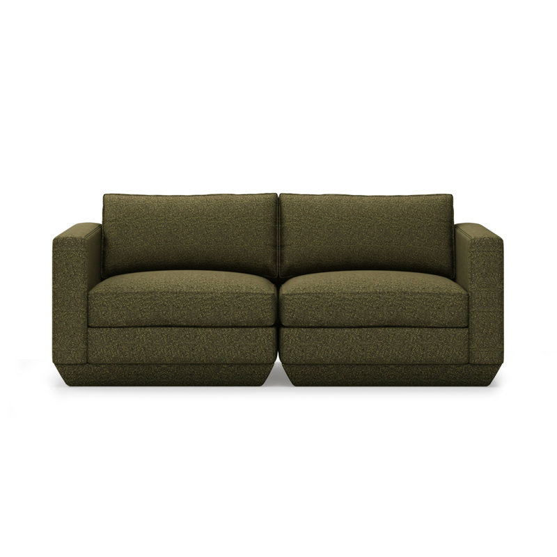 Podium Modular 2 PC Sofa, Copenhagen Terra