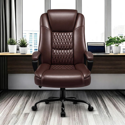 Home Office Chair, 400LBS Big and Tall Heavy Duty Design, Ergonomic High Back Lumbar Back Support