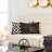 Geometric Feather Throw Pillow-13922354
