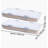 Under Bed Storage with Wheels 39.8x20.1x5.9 Inch Rolling Storage Bags 2 Pack