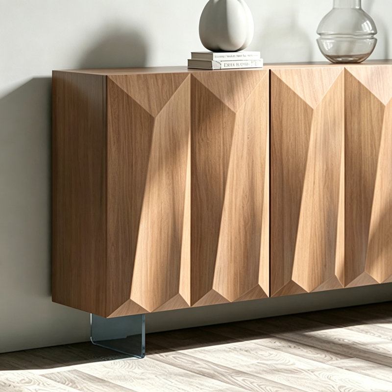 Buffet simple de style luxueux