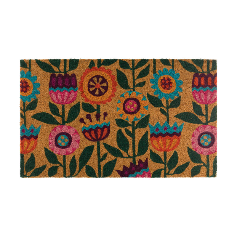Doormat Coir - Folk Art, Folk Art