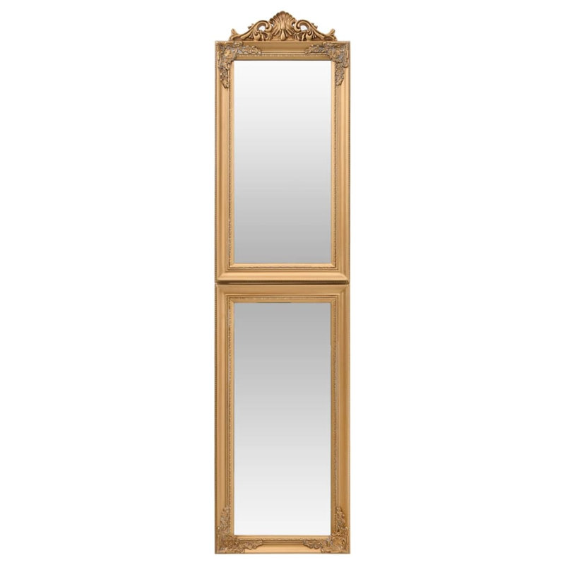 Wegford Rectangle Mirror, Gold, 78.7" x 19.7"