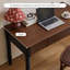 Bureau moderne et raffiné en bois massif de frêne-666695802