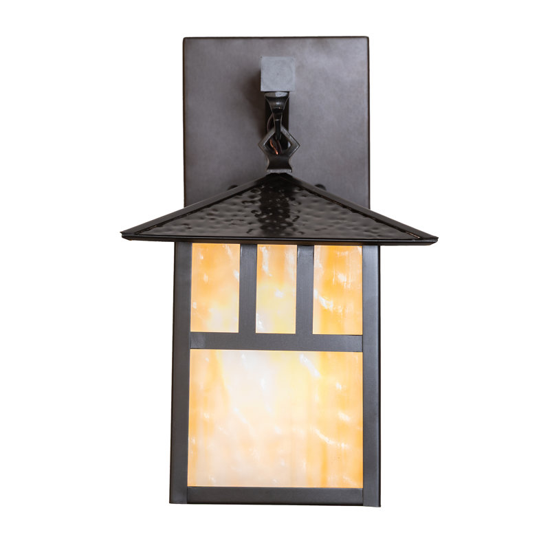 9" Wide Seneca Double Bar Mission Wall Sconce