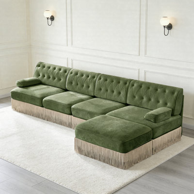 Canapé Chesterfield 135,6 po
