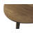Nest of 2 Tables Triangular 39x27" and 27x20"-1845629442