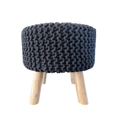 Alianna Knitted Stool by George Oliver