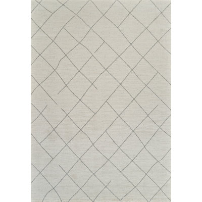 Rug Branch Sela 4' x 6' (3'11" x 5'7") Beige/Cream Boho Indoor Area Rug, Modern, Medium Pile, Stain-Resistant Carpet - Living Room, Bedroom, Dining Room, and Kitchen