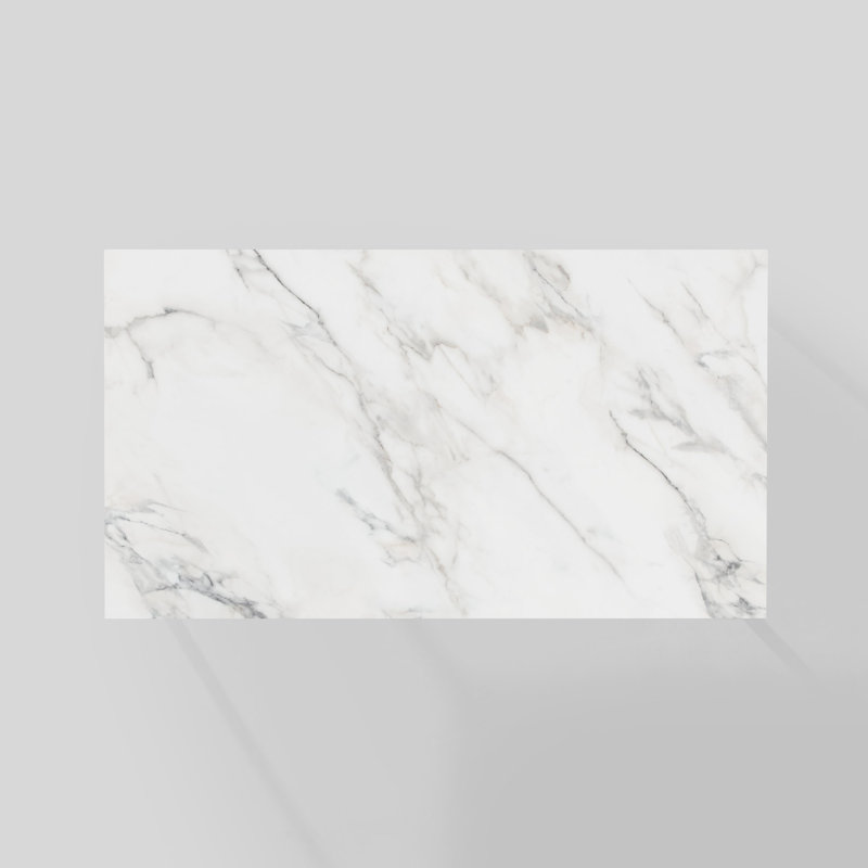 Anna Frame Coffee Table, White Marble